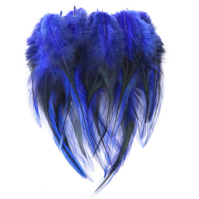 Pene naturale de 10-15 cm, bricolaj, accesorii pentru rochie de mireasă de carnaval, pene decorative de cocoș vopsite, pufoase, pentru bijuterii, artizanat