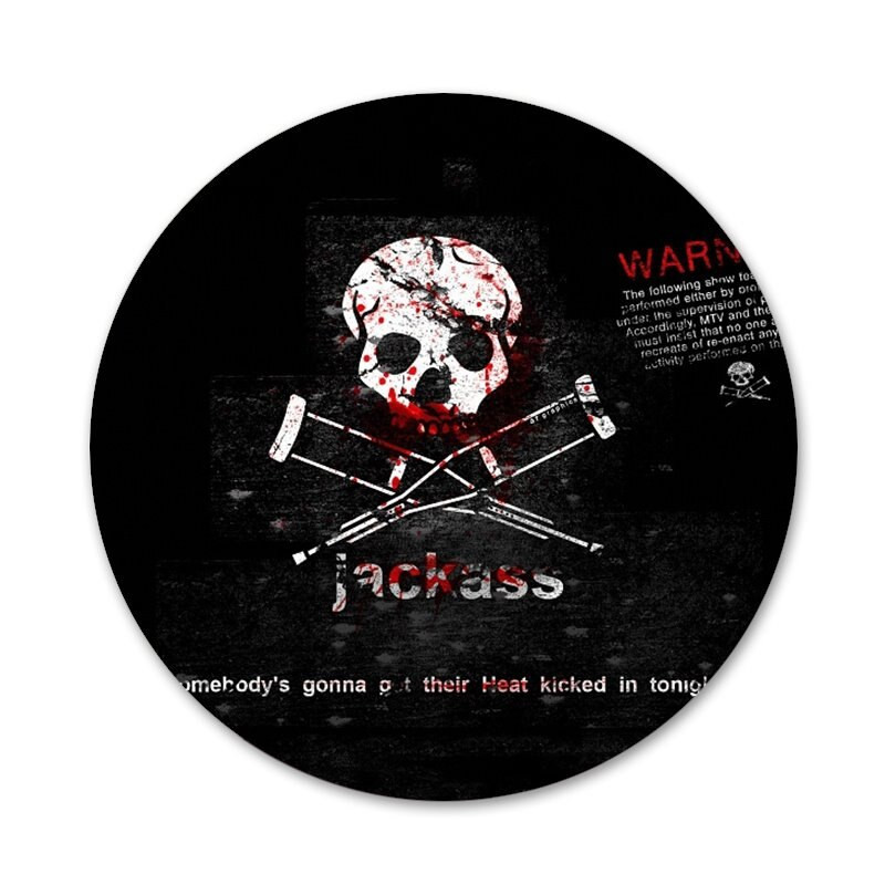 Jackass The Lost Tapes Značka Broš Igla Dodaci za odjeću Ruksak Dekoracija dar