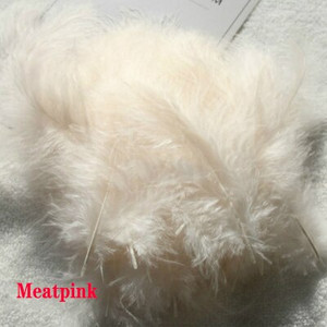 50 vnt Natūralios plunksnos 4–6 colių 10–15 cm Turkijos marabu plunksnos plunksnos pūkuotos vestuvinės suknelės „pasidaryk pats“ papuošalai dekoro priedai plunksnos