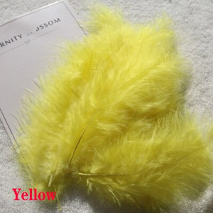 50 vnt Natūralios plunksnos 4–6 colių 10–15 cm Turkijos marabu plunksnos plunksnos pūkuotos vestuvinės suknelės „pasidaryk pats“ papuošalai dekoro priedai plunksnos