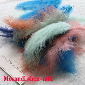 50 vnt Natūralios plunksnos 4–6 colių 10–15 cm Turkijos marabu plunksnos plunksnos pūkuotos vestuvinės suknelės „pasidaryk pats“ papuošalai dekoro priedai plunksnos