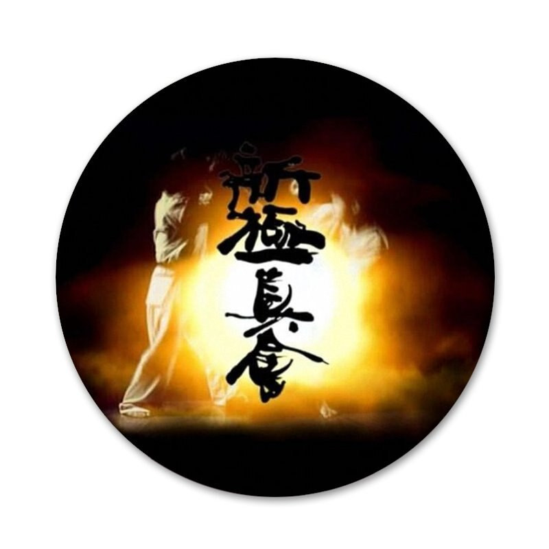 Karate Kyokushin Ženkliukas Sagės Smeigtukai Priedai drabužiams Kuprinės papuošimas Dovana