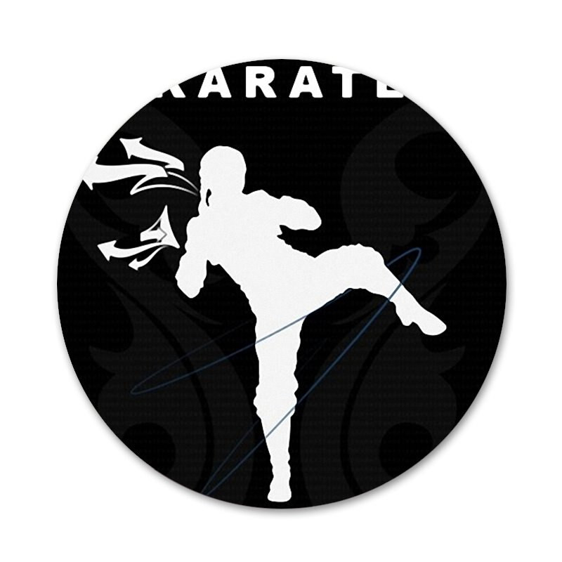 Karate Kyokushin Ženkliukas Sagės Smeigtukai Priedai drabužiams Kuprinės papuošimas Dovana