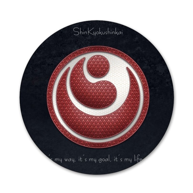 Karate Kyokushin Ženkliukas Sagės Smeigtukai Priedai drabužiams Kuprinės papuošimas Dovana