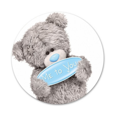 Teddy Me To You Karu Ikoonid Nööpnõelad Märgi kaunistus Prossid Metallist märgid riiete jaoks Seljakoti kaunistus