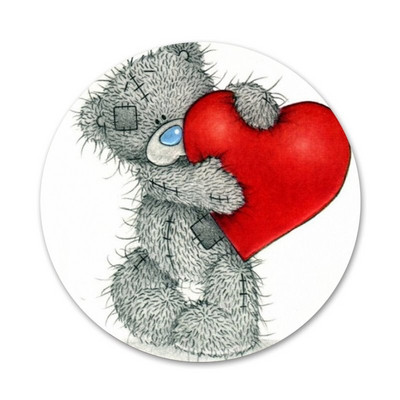 Teddy Me To You Karu Ikoonid Nööpnõelad Märgi kaunistus Prossid Metallist märgid riiete jaoks Seljakoti kaunistus