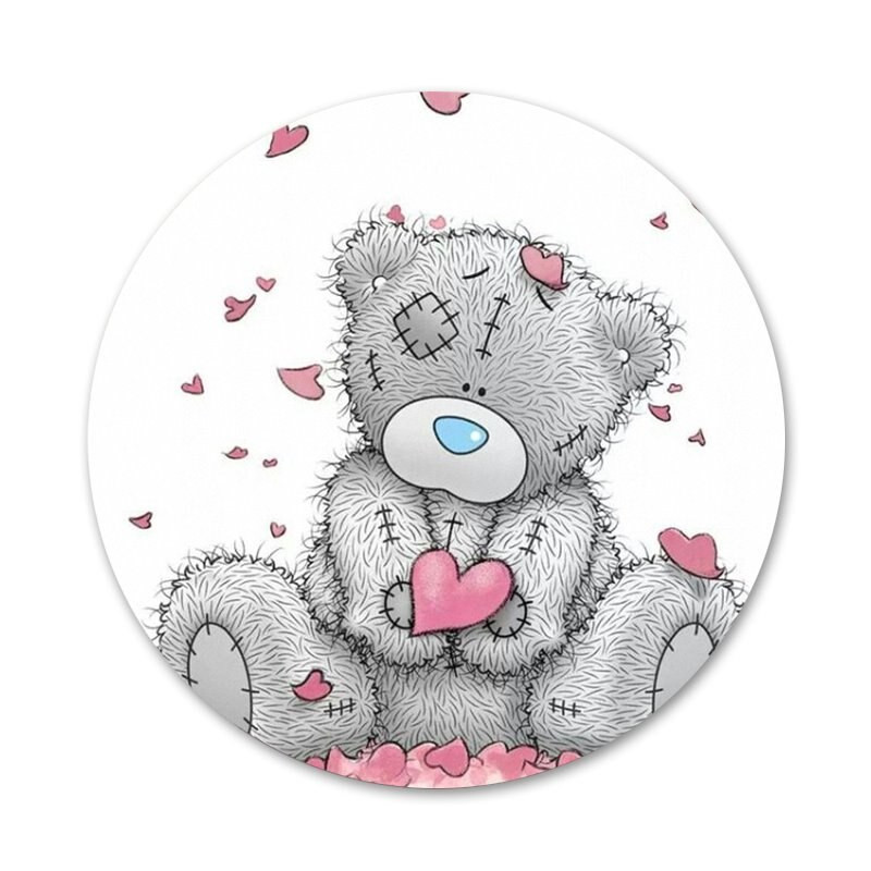 Teddy Me To You Karu Ikoonid Nööpnõelad Märgi kaunistus Prossid Metallist märgid riiete jaoks Seljakoti kaunistus