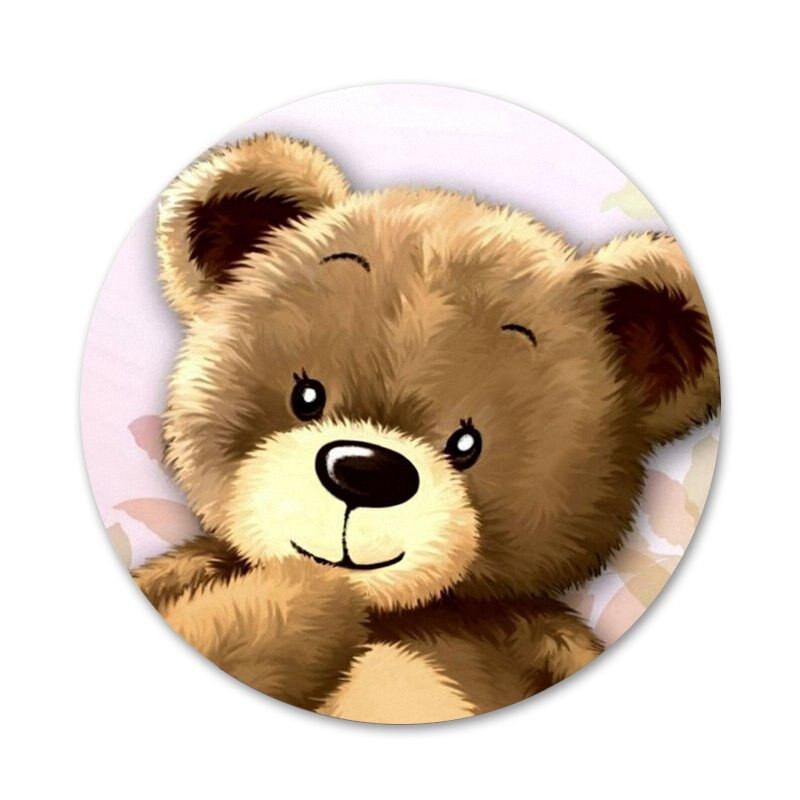 Teddy Me To You Karu Ikoonid Nööpnõelad Märgi kaunistus Prossid Metallist märgid riiete jaoks Seljakoti kaunistus