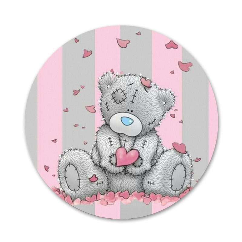 Teddy Me To You Karu Ikoonid Nööpnõelad Märgi kaunistus Prossid Metallist märgid riiete jaoks Seljakoti kaunistus