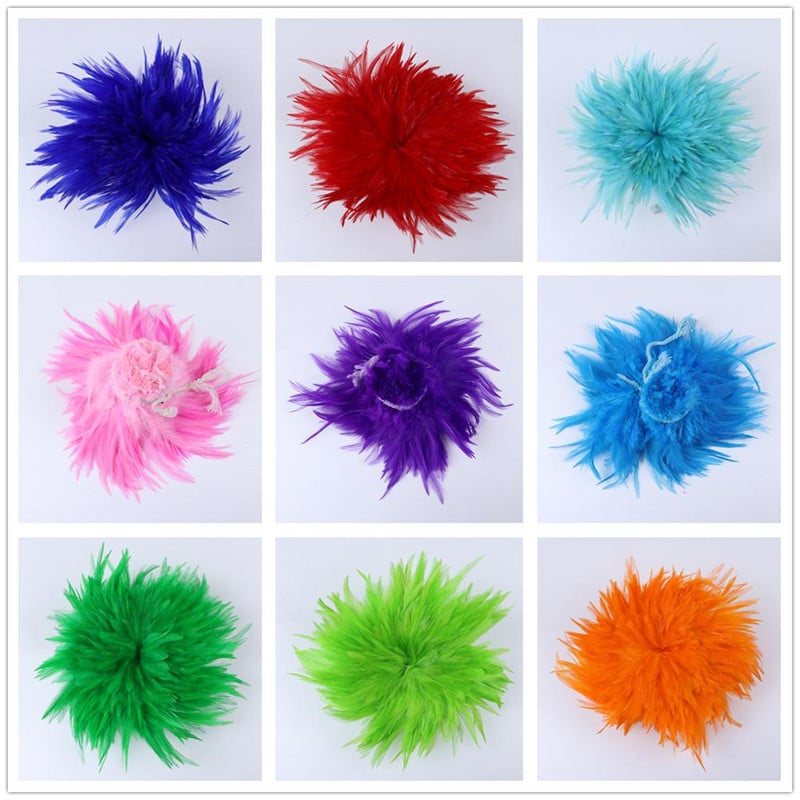 100 komada prirodnog pijetlovog perja 10-15 cm fazanovog perja za rukotvorine Fly fish Plume Decoration Diy pribor za šivanje