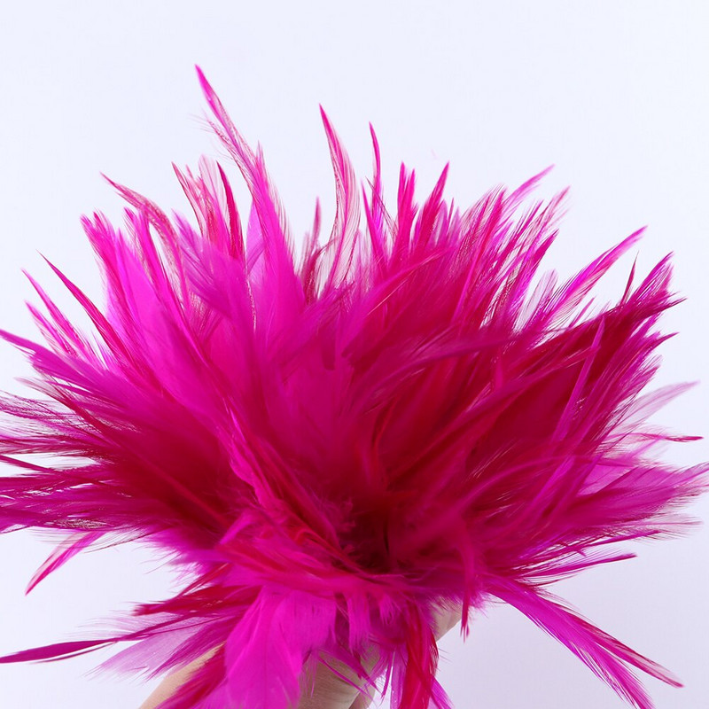 100 komada prirodnog pijetlovog perja 10-15 cm fazanovog perja za rukotvorine Fly fish Plume Decoration Diy pribor za šivanje