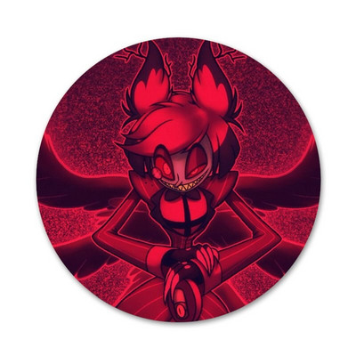 Hazbin Hotels Alastor Badge Καρφίτσα Αξεσουάρ καρφίτσας για ρούχα Δώρο διακόσμηση σακιδίου πλάτης