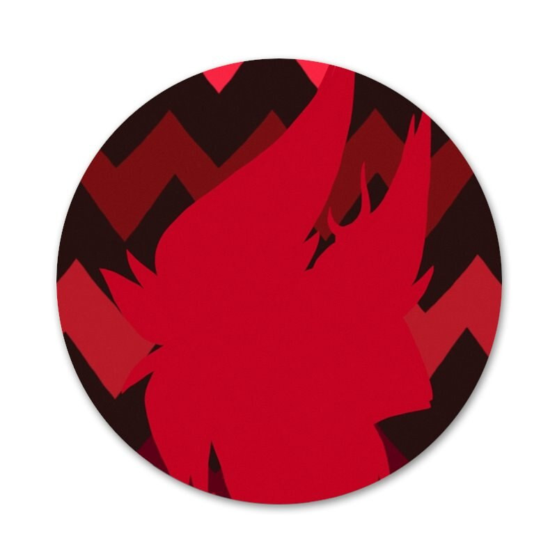 Hazbin Hotels Alastor Badge Καρφίτσα Αξεσουάρ καρφίτσας για ρούχα Δώρο διακόσμηση σακιδίου πλάτης