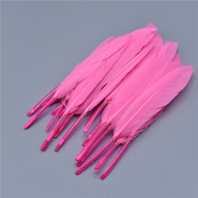 Pardisuled meisterdamiseks 10-15cm/4-6" Hanesuled punased suled valged mustad suled ploomikaunistus Carnaval Assesoires isetegemine