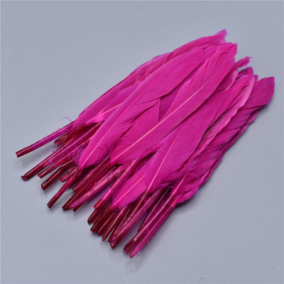 Pardisuled meisterdamiseks 10-15cm/4-6" Hanesuled punased suled valged mustad suled ploomikaunistus Carnaval Assesoires isetegemine