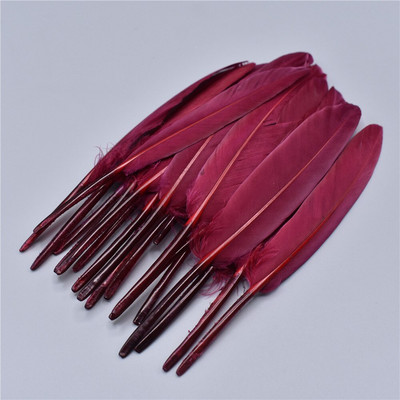 Pardisuled meisterdamiseks 10-15cm/4-6" Hanesuled punased suled valged mustad suled ploomikaunistus Carnaval Assesoires isetegemine