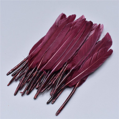 Pardisuled meisterdamiseks 10-15cm/4-6" Hanesuled punased suled valged mustad suled ploomikaunistus Carnaval Assesoires isetegemine