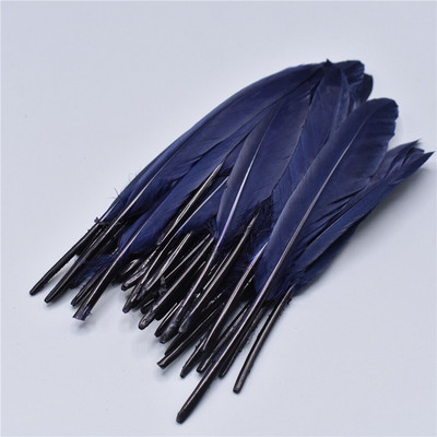 Pardisuled meisterdamiseks 10-15cm/4-6" Hanesuled punased suled valged mustad suled ploomikaunistus Carnaval Assesoires isetegemine