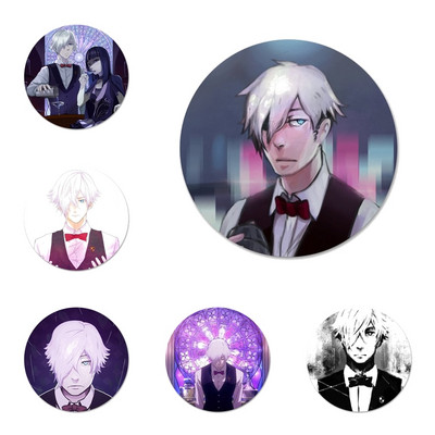 Death Parade Anime Icons Καρφίτσες Διακοσμητικό σήμα Καρφίτσες Μεταλλικές κονκάρδες για ρούχα Διακόσμηση σακιδίου πλάτης