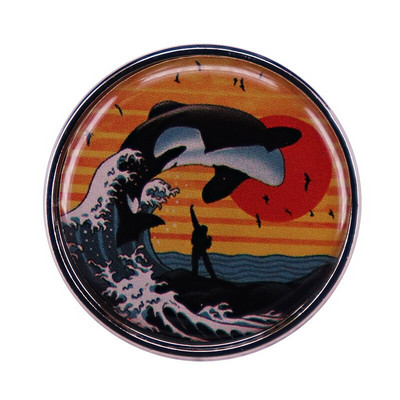 C3523 Slatke emajlirane igle Crtić Lisica Panda Mačka moljac Broševi Košulja Torba na rever Slatka životinja Bedž Nakit Pokloni za prijatelje Veleprodaja