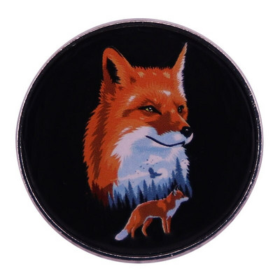 C3523 Slatke emajlirane igle Crtić Lisica Panda Mačka moljac Broševi Košulja Torba na rever Slatka životinja Bedž Nakit Pokloni za prijatelje Veleprodaja