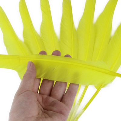 50 buc. pene de gâscă naturală, fabricarea de bijuterii, 25-30 cm/10-12 inci, pene de decorare pentru lucrare manuală de nuntă, pentru meșteșuguri, comerț cu ridicata