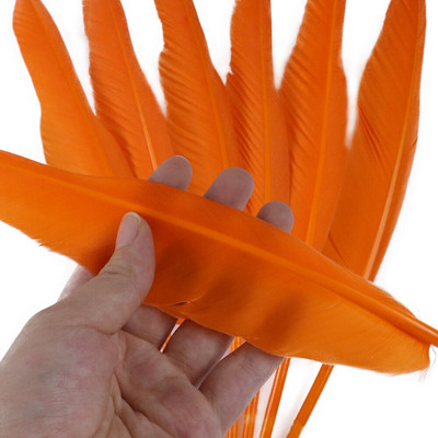 50 buc. pene de gâscă naturală, fabricarea de bijuterii, 25-30 cm/10-12 inci, pene de decorare pentru lucrare manuală de nuntă, pentru meșteșuguri, comerț cu ridicata
