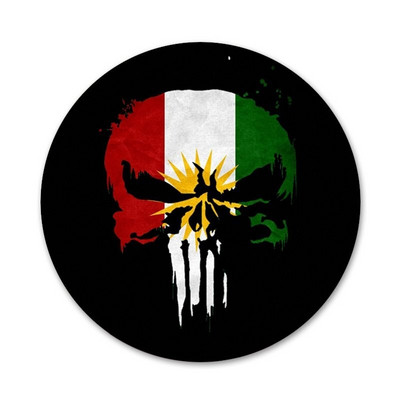 Ikone zastave Kurdistana Igle Dekoracija znački Broševi Metalne značke za ukrašavanje ruksaka