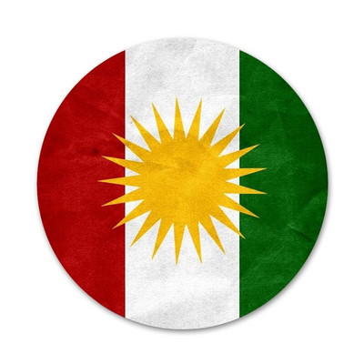Ikone zastave Kurdistana Igle Dekoracija znački Broševi Metalne značke za ukrašavanje ruksaka