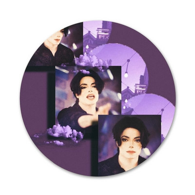 Michael Jackson Fashion Badge Sagės Smeigtukai Priedai drabužiams Kuprinės dekoravimo dovana