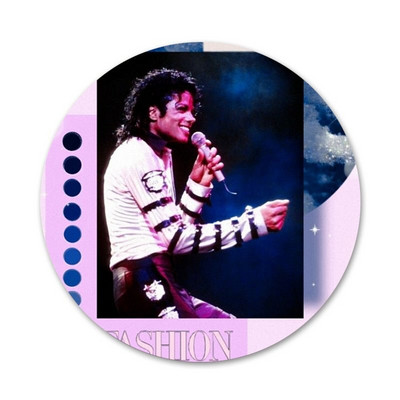 Michael Jackson Fashion Badge Sagės Smeigtukai Priedai drabužiams Kuprinės dekoravimo dovana
