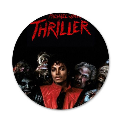 Michael Jackson Fashion Badge Sagės Smeigtukai Priedai drabužiams Kuprinės dekoravimo dovana
