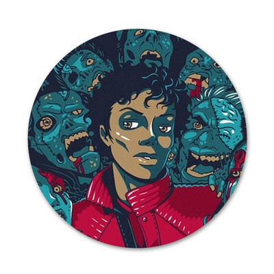 Michael Jackson Fashion Badge Sagės Smeigtukai Priedai drabužiams Kuprinės dekoravimo dovana
