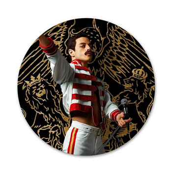 58 mm Freddie Mercury Wembley Queen Badge Brooch Pin Аксесоари за дрехи Раница Декорация подарък