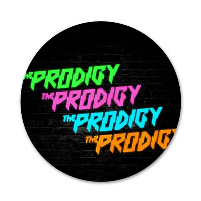 The Prodigy Rotting Icons Pins Διακοσμητικό σήμα Καρφίτσες Μεταλλικές κονκάρδες για ρούχα Διακόσμηση σακιδίου πλάτης 58mm