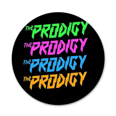 The Prodigy Rotting Icons Pins Διακοσμητικό σήμα Καρφίτσες Μεταλλικές κονκάρδες για ρούχα Διακόσμηση σακιδίου πλάτης 58mm