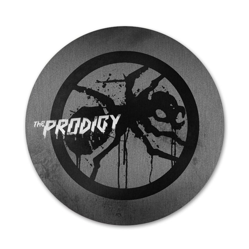 The Prodigy Rotting Icons Pins Διακοσμητικό σήμα Καρφίτσες Μεταλλικές κονκάρδες για ρούχα Διακόσμηση σακιδίου πλάτης 58mm