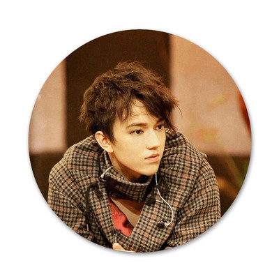 τραγουδιστής Dimash Kudaibergen Εικονίδια πολυτελείας Καρφίτσες Διακοσμητικό σήμα Καρφίτσες Μεταλλικές κονκάρδες για ρούχα Διακόσμηση σακιδίου πλάτης