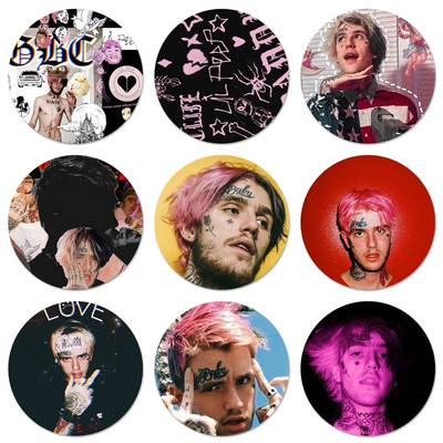 58 χιλιοστά Lil Peep hellboy Life is Beautiful Cry Baby Icons Καρφίτσες Διακοσμητικό σήμα Καρφίτσες Μεταλλικές κονκάρδες για διακόσμηση σακιδίου πλάτης