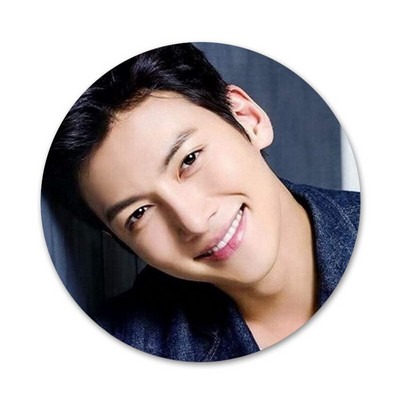 Ji Chang Wook Korėjos aktorius Piktogramos Smeigtukai Ženkliuko puošimas Sagės Metaliniai Drabužių ženkleliai Kuprinės papuošimas 58mm