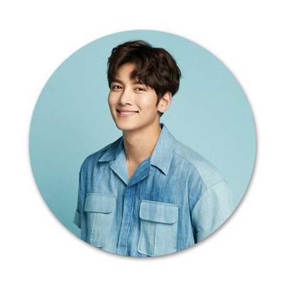 Ji Chang Wook Korėjos aktorius Piktogramos Smeigtukai Ženkliuko puošimas Sagės Metaliniai Drabužių ženkleliai Kuprinės papuošimas 58mm