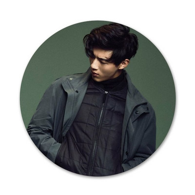 Ji Chang Wook Korėjos aktorius Piktogramos Smeigtukai Ženkliuko puošimas Sagės Metaliniai Drabužių ženkleliai Kuprinės papuošimas 58mm