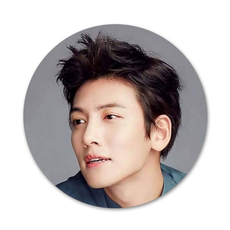 Ji Chang Wook Korėjos aktorius Piktogramos Smeigtukai Ženkliuko puošimas Sagės Metaliniai Drabužių ženkleliai Kuprinės papuošimas 58mm