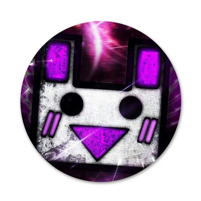 Geometry Dash Badge Καρφίτσα Καρφίτσα Αξεσουάρ για Ρούχα Δώρο Δώρο Σακίδιο πλάτης