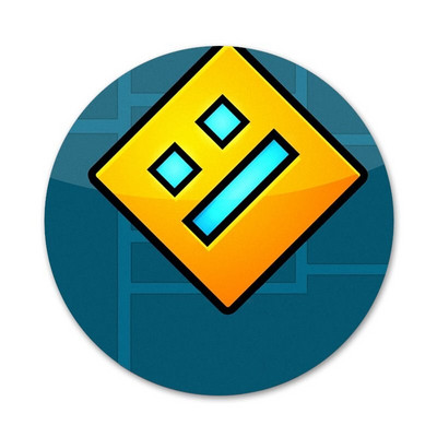 Geometry Dash Badge Καρφίτσα Καρφίτσα Αξεσουάρ για Ρούχα Δώρο Δώρο Σακίδιο πλάτης
