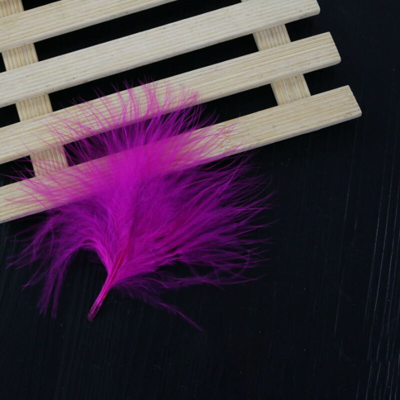 50 kom pilećeg perja 6-13 cm Pureće perje Karneval Noć vještica Božić DIY Craft Decoratie vjenčani ukras