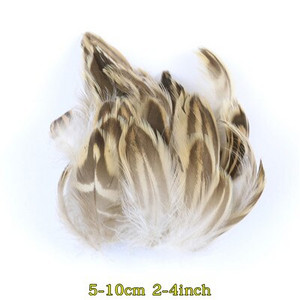 50 tk/pakk Naturaalsed pecock faasani suled käsitööks DIY ehete valmistamise tarvikud Väikesed kanaploomid kaunistuste hulgimüük