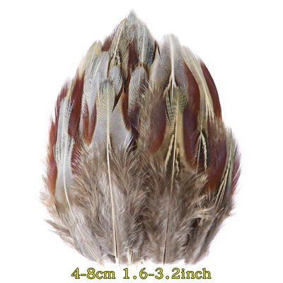 50 tk/pakk Naturaalsed pecock faasani suled käsitööks DIY ehete valmistamise tarvikud Väikesed kanaploomid kaunistuste hulgimüük