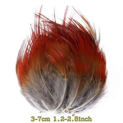 50 tk/pakk Naturaalsed pecock faasani suled käsitööks DIY ehete valmistamise tarvikud Väikesed kanaploomid kaunistuste hulgimüük