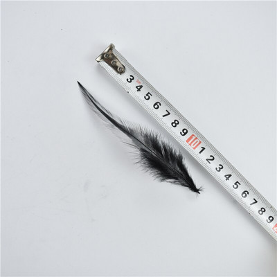 20 buc/lot pene negre pentru meșteșuguri struț cocoș pene gâscă pluma naturală pentru bricolaj accesorii artizanale creație de bijuterii